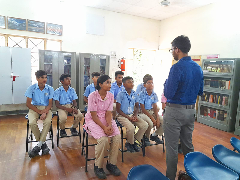 Career Counselling Session at DLF CARES School Partner